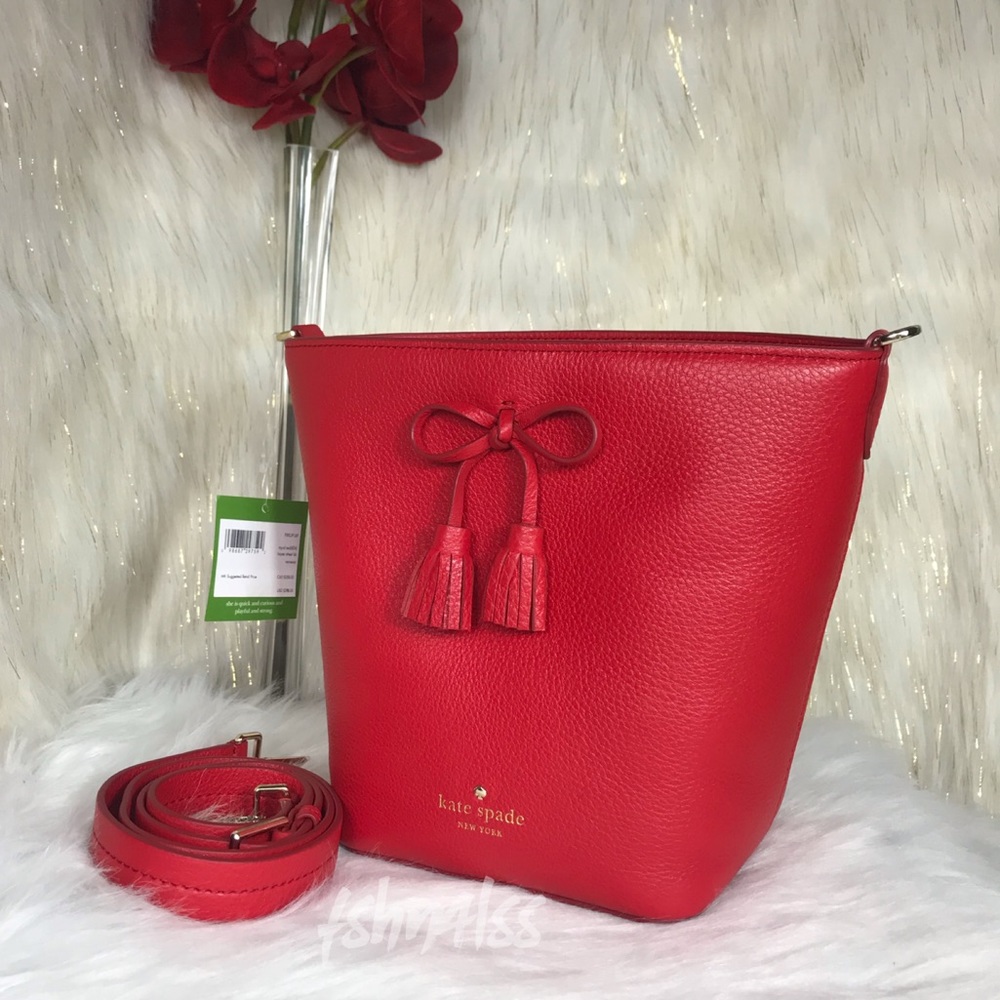 KATE SPADE HAYES STREET VANESSA BUCKET BAG - Picture 2 of 8